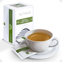 Чай зеленый Althaus Альтхаус Китайский Чжу Ча пакетированный для чашки