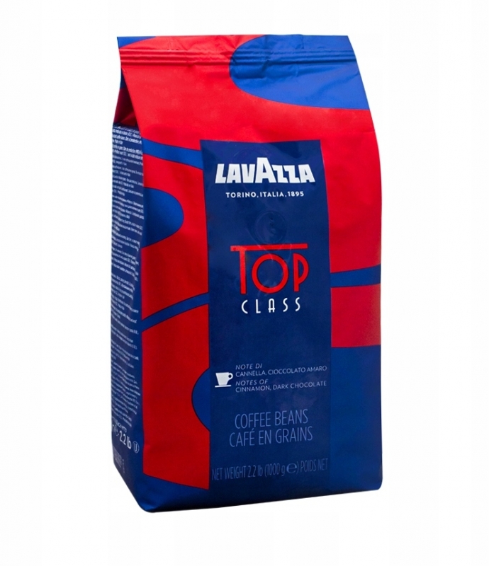 Кофе в зернах Lavazza Top Class 1 кг (Срок годности менее 1 месяца)