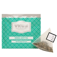 Чай VKUS травяной мятный в пирамидках 50&nbsp;шт