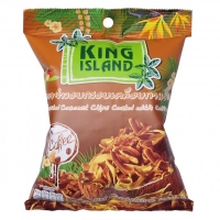 Кокосовые чипсы King Island в кофейной глазури 40 г