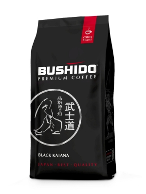 Кофе в зернах Bushido Black Katana 227 г (Срок годности менее 1 месяца)